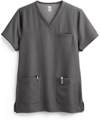 Med Couture RothWear Men's 3-Pocket V-Neck Scrub Top