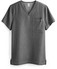 Style # P7478: SLAHEMed Couture RothWear Men's 1-Pocket V-Neck Scrub Top