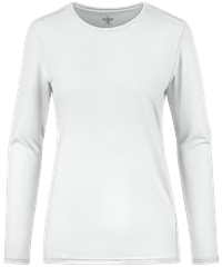 Style # P8499: WHITEActivate by Med Couture Women's Performance Long Sleeve Scrub Tee