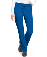 Med Couture Peaches Women's 4-Pocket Merrow Waist Cargo STRETCH Scrub Pants 