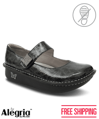 Alegria Paloma Mantle Women's Velcro Strap Nursing Shoes