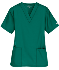 Style # PC62C: HUNTEButter-Soft Core by UA™ Women's 2-Pocket V-Neck Scrub Top
