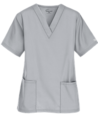 Style # PC62C: SILVEButter-Soft Core by UA™ Women's 2-Pocket V-Neck Scrub Top