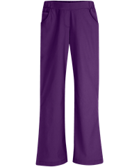 Style # PC79N: EGGPLButter-Soft Core by UA™ Women's 5-Pocket Bootcut Mid Rise Scrub Pants