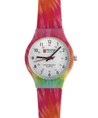 Prestige Tie Dye Rainbow Water Resistant Watch