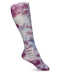 Prestige Tie Dye Cherry Blossom Women's Soft 15-20 mmHg Compression Socks