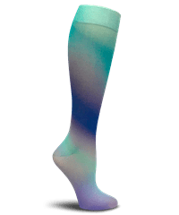 Style # PR387NLT: Prestige Northern Lights Women's Soft 15-20 mmHg Compression Socks