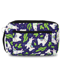 Prestige Violet Llamas Compact Carrying Case 