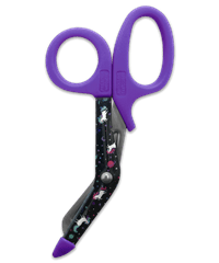 Prestige 5.5" Black Unicorns StyleMate Stainless Steel Utility Scissors