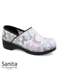 Sanita® Women's Professional Monroe Patent Leather Nursing Clog