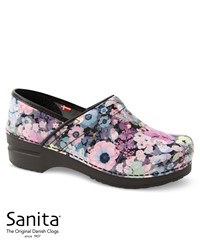 Sanita® Women's Professional Swanzey Multi Patent Leather Nursing Clog