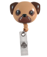 Prestige Deluxe Retracteze™ Pug Button Snap ID Badge Holder
