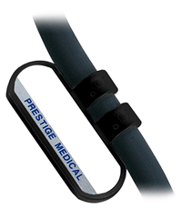 Style # PRS4: BLACKPrestige Two-Sided ID Tag