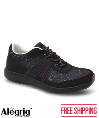 TRAQ by Alegria Qarma 2 Sonar Women's Athletic Nursing Shoes
