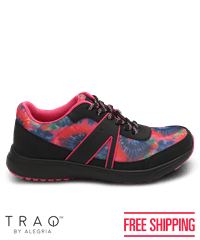 TRAQ by Alegria Qarma 2 Blast Off Women's Athletic Nursing Shoes