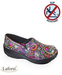 Laforst Rachel Paisley Women's Slip Resistant Nursing Shoes