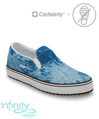 Cherokee Infinity Women's Denim Darling Rush Slip-on Nursing Shoes