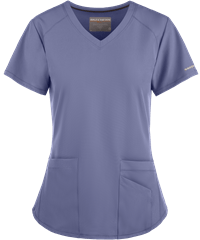 Style # SK101: CEILSkechers by Barco Vitality Women's 3-Pocket STRETCH V-Neck Scrub Top