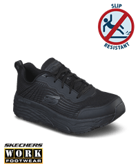 Skechers Work Max Cushioning Elite Sr-Haptic Printed Men's Lace Up Athletic Nursing Shoes