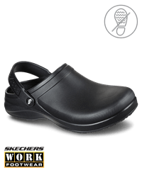 Skechers Work Riverbound Arch Fit Men's Slip Resistant Nursing Clogs