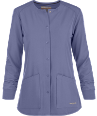 Style # SK401: CEILSkechers by Barco Stability Women's 2-Pocket STRETCH Warm-Up Scrub Jacket