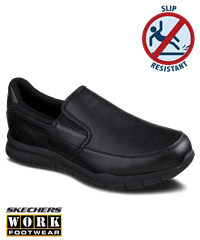 Skechers Work Nampa Groton Men's Slip On Nursing Shoes