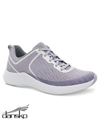 Dansko Sky Lilac Women's Mesh Lace Up Athletic Nursing Shoes