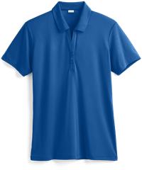 Sport-Tek PosiCharge Women's Flat Knit Collar Polo Scrub Top