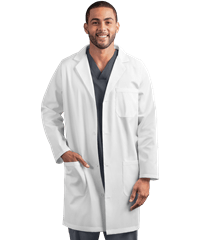 Strictly Scrubs Men's 3/4 Length Lab Coat