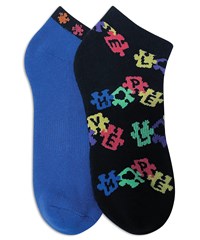 Cherokee Pieces of Love Women's 2-Pack No Show Socks