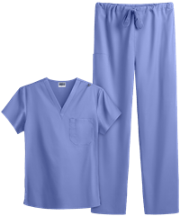Strictly Scrubs Value Unisex 3-Pocket STRETCH Scrub Set
