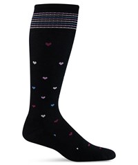 Sockwell Full Heart Women's 15-20 mmHg Wide Moderate Compression Socks