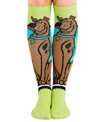 Cherokee Tooniforms Making Tracks Women's 8-12 mmHg Light Compression Socks 