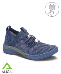 Nurse Mates Align Torri Midnight Shimmer Women's Bungee Lace Up Nursing Shoes
