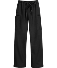 Style # UA31C: BLACKButter-Soft Core by UA™ Unisex 4-Pocket Drawstring Scrub Pants