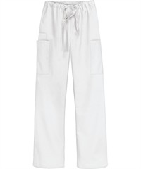 Style # UA31C: WHITEButter-Soft Core by UA™ Unisex 4-Pocket Drawstring Scrub Pants