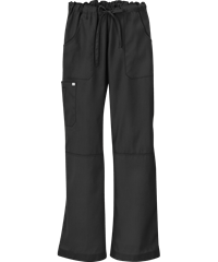 Style # UA32C: BLACKButter-Soft Core by UA™ Women's 6-Pocket Cargo Drawstring Scrub Pants