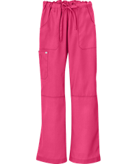 Style # UA32C: FUCHSButter-Soft Core by UA™ Women's 6-Pocket Cargo Drawstring Scrub Pants