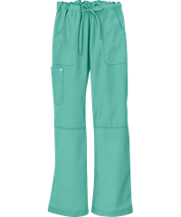 Style # UA32C: GRAQUButter-Soft Core by UA™ Women's 6-Pocket Cargo Drawstring Scrub Pants
