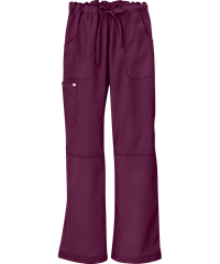 Style # UA32C: WINEButter-Soft Core by UA™ Women's 6-Pocket Cargo Drawstring Scrub Pants