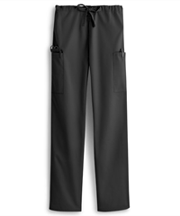 Style # UA331C: BLACKButter-Soft Core Scrubs by UA™ Unisex 4-Pocket Cargo Drawstring Scrub Pants- New and Improved