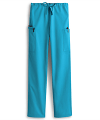 Style # UA331C: TURQUButter-Soft Core Scrubs by UA™ Unisex 4-Pocket Cargo Drawstring Scrub Pants- New and Improved