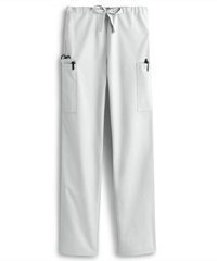 Style # UA331C: WHITEButter-Soft Core Scrubs by UA™ Unisex 4-Pocket Cargo Drawstring Scrub Pants- New and Improved