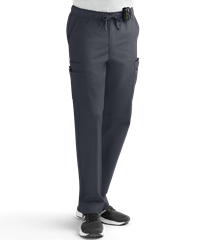Style # UA44C: PEWTEButter-Soft Core by UA™ Men's 7-Pocket Zip Front Cargo Scrub Pants