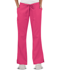 Style # UA47C: FUCHSButter-Soft Core by UA™ Women's 4-Pocket Elastic Waist Back Drawstring Scrub Pants  