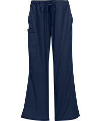 Style # UA47C: NAVYButter-Soft Core by UA™ Women's 4-Pocket Elastic Waist Back Drawstring Scrub Pants  