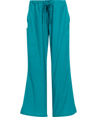 Style # UA47C: TEALButter-Soft Core by UA™ Women's 4-Pocket Elastic Waist Back Drawstring Scrub Pants  