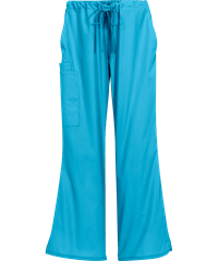 Style # UA47C: TURQUButter-Soft Core by UA™ Women's 4-Pocket Elastic Waist Back Drawstring Scrub Pants  