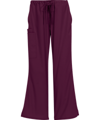 Style # UA47C: WINEButter-Soft Core by UA™ Women's 4-Pocket Elastic Waist Back Drawstring Scrub Pants  