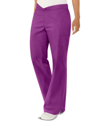 Style # UA56C: BEBURButter-Soft Core by UA™ Women's 4-Pocket Front Crossover Waistband Scrub Pants